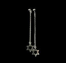 Dangling Star 925 Sterling Silver Earring